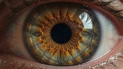 Eye to Cosmos Macro Transition