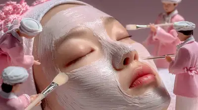 微型工人面部护理惊喜