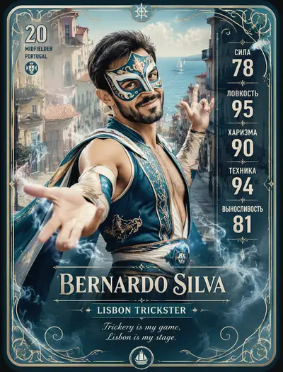 Bernardo Silva lisbon trickster wrestler card