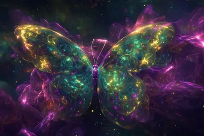 Surreal Nebula Art Prompt Template