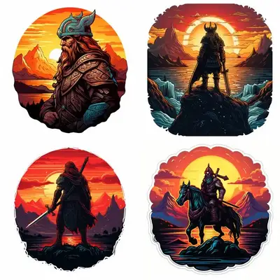 Silhouette Logo Prompt