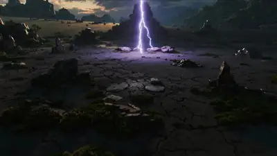 Divine Portal Wasteland to Paradise Cinematic Prompt