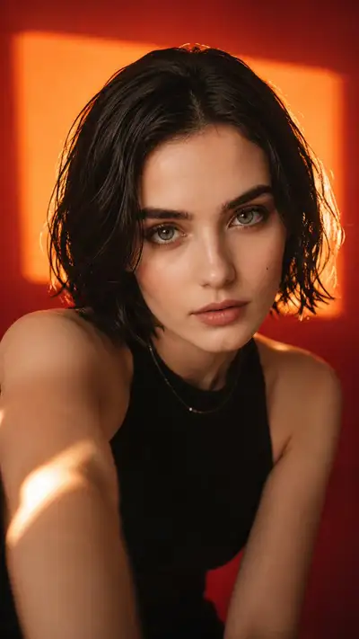 Cinematic Editorial Portrait Prompt with 7 Poses
