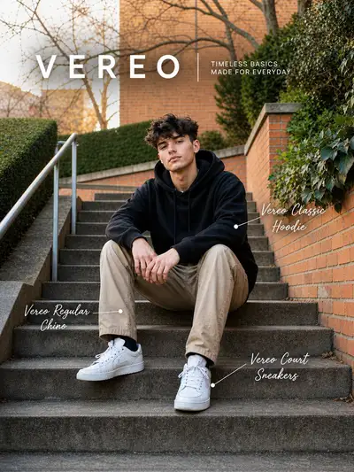 Vereo 街头服饰活动时尚摄影 JSON