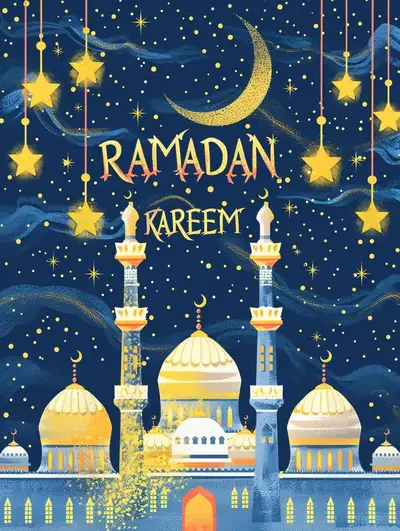 Ramadan Poster Vector Art