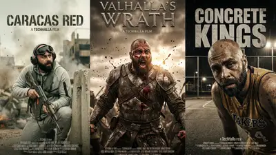 Parametrisiertes Prompt zur Erstellung filmischer Filmposter