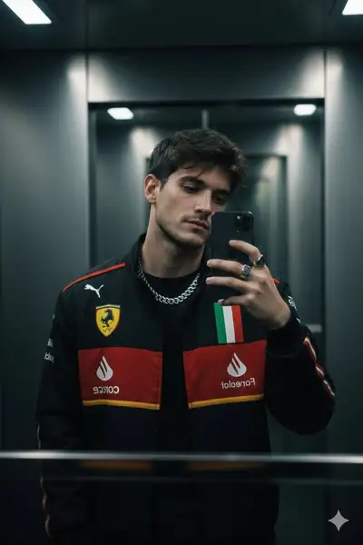 Moody Cinematic Mirror Selfie Prompt