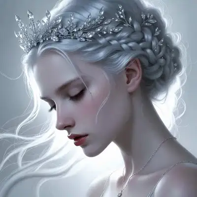 Ethereal Fantasy Woman Portrait Prompt