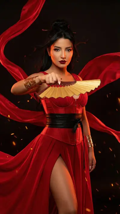 Cinematic Warrior Goddess Editorial Upgrade