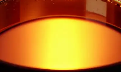Lava Lamp Forming 'Groove'