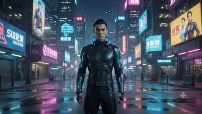 Multi-Dimensional Cinematic World Transition