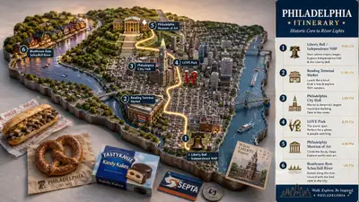 Stadtreiseroute-Kartenposter, gewichteter Formel-Prompt