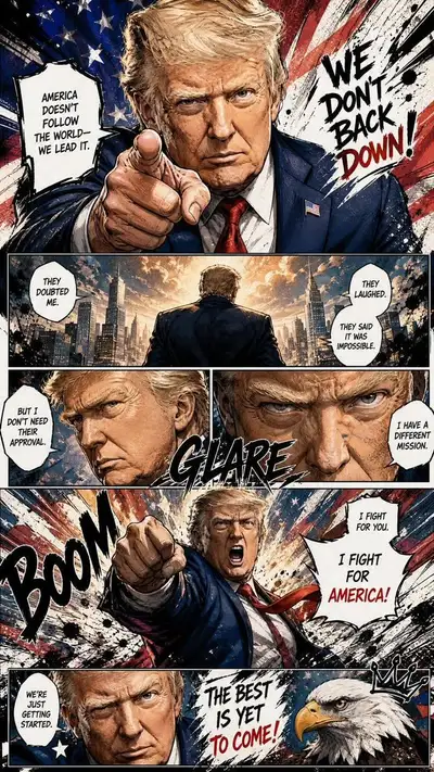 由照片生成的整版彩色漫画插画（GPT Image 2）