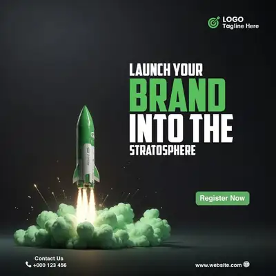 Image Redesign with Brand Colors and Background Removal