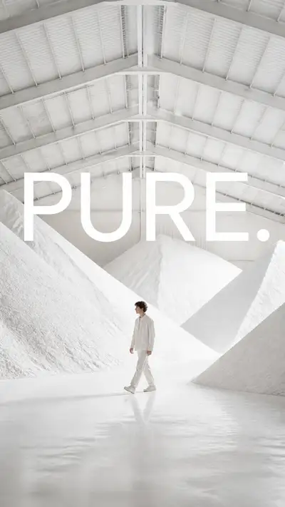 Campagne Éditoriale Premium d'Entrepôt de Sel