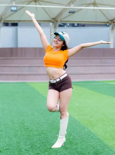 Photorealistic Dance Portrait on Sports Field