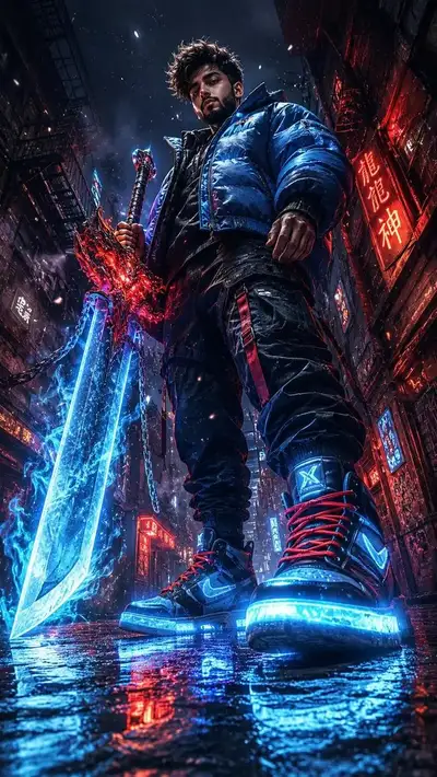 Cinematic Urban Fantasy Character Portrait