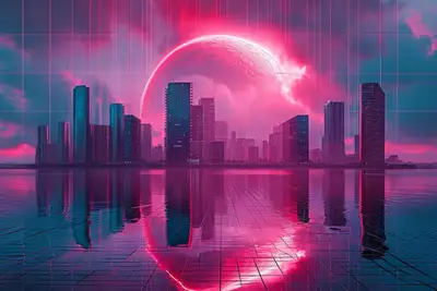 Art géométrique surréaliste - Prompt