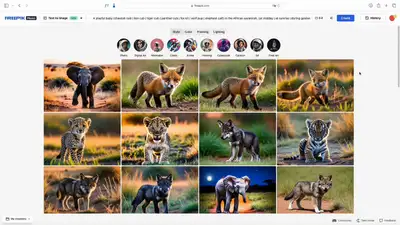 Permutation Prompts for Image Generation