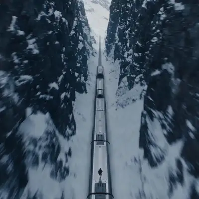 Train Heist Cinematic Action Sequence