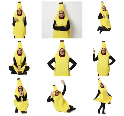 Banana Costume Montage