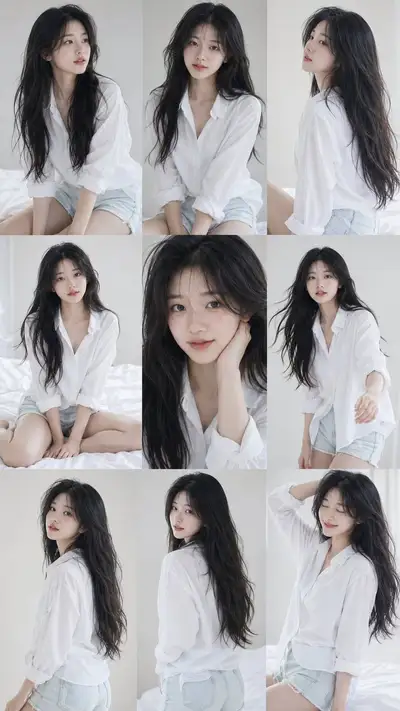 Korean Idol Photobook Collage