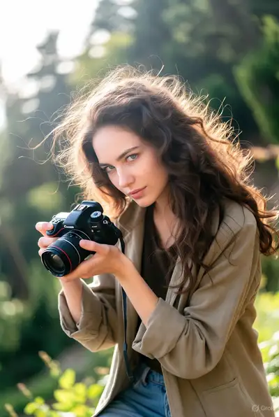 Golden Hour Photographer Portrait Prompt