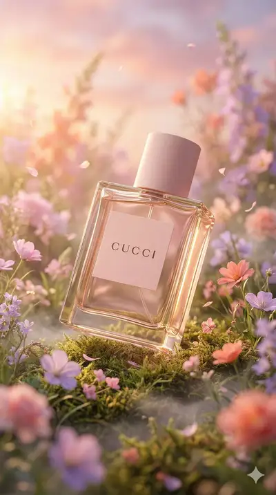 Prompt de Fotografía de Producto Hiperrealista de Perfume de Lujo