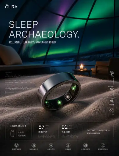 Smart Ring Sleep Tracking Campaign Template