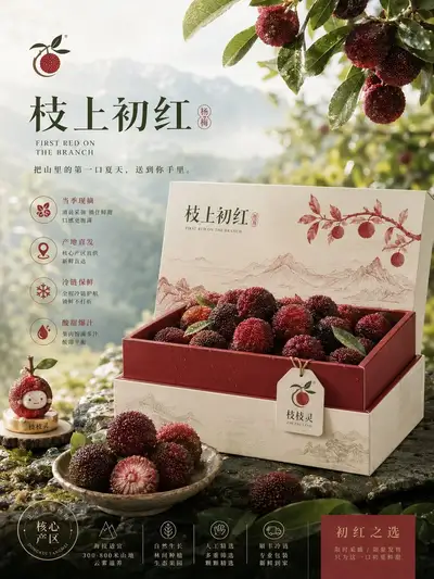 4-Board Fresh Fruit Brand System Proposal (Chinese)