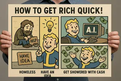 Fallout Guy Rags-to-Riches Storyboard