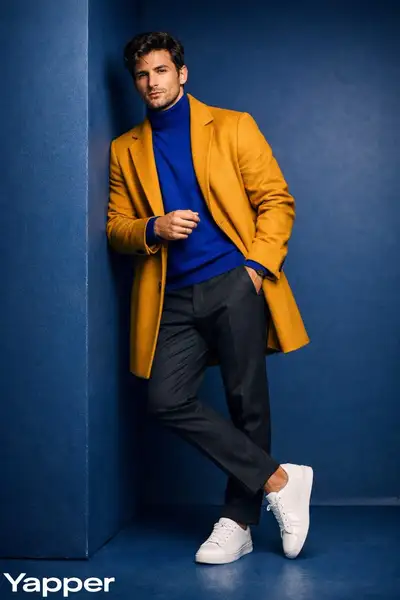 Photorealistic Studio Fashion Campaign Portrait