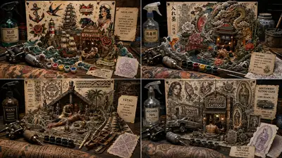 Ink Flash World: Tattoo Tradition Diorama
