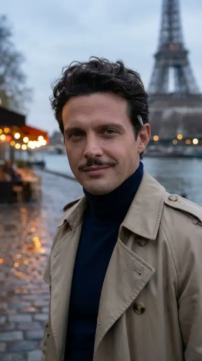 Luis Miguel as French Parisian Man