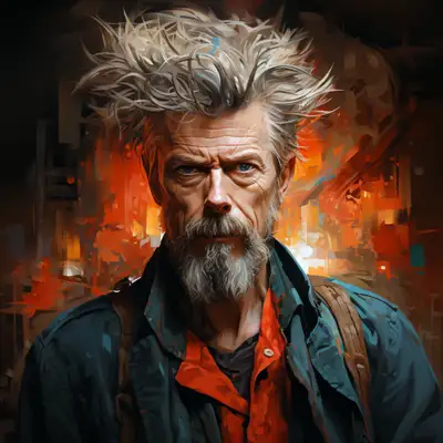 Hyper-realistic character concept series illustration prompt