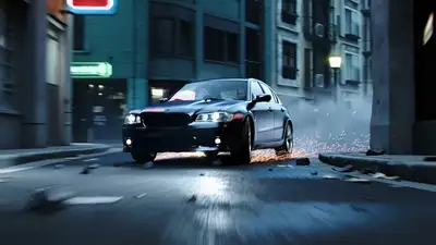 Cinematic Chase Sequence Prompt
