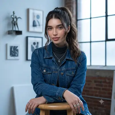 Contemporary Artist Studio Portrait