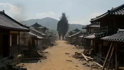 暗影武士摧毁村庄