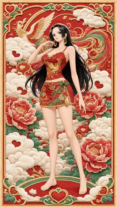 新年 + 棉花糖风格动漫海报