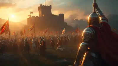 Medieval Battlefield Video Prompt
