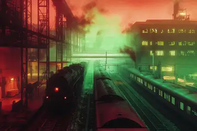 Infrared Industrial Apparitions