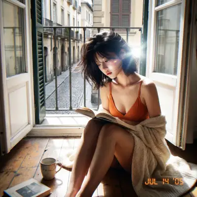 Candid Summer Morning Reading Prompt