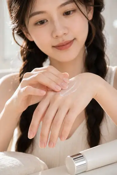 High-End Hand Cream Commercial Poster