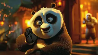 Kung Fu Panda Scene