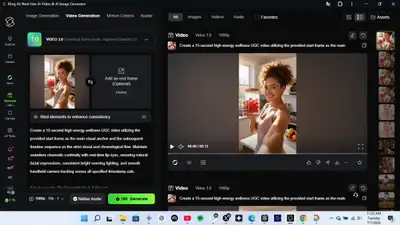 15-Second Wellness UGC Video Prompt