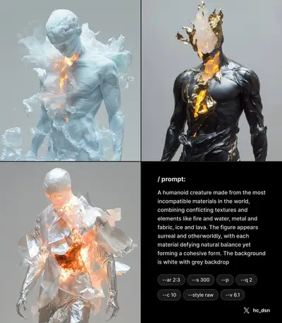 Incompatible Materials Humanoid
