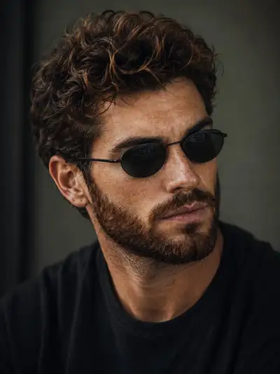 Hyper-realistic Editorial Portrait of a Young Man