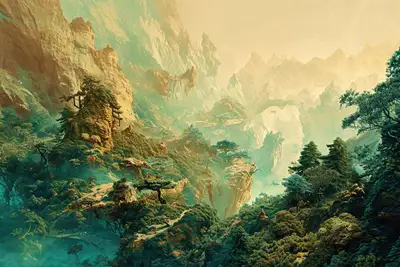 Intricate Narrative Dreamscape Art Prompt