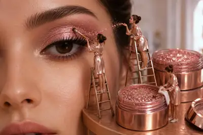 Fantasy Fairy-Tale Eye Makeup Scene