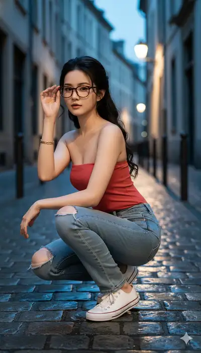Nano Banana Prompt: Photorealistic Street Portrait
